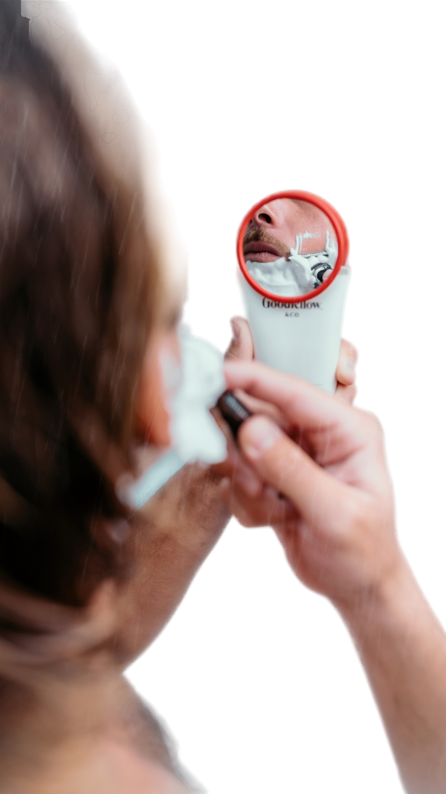 The Pocket Keister Shower Shaving Mirror, Anti Fog & Anti Scratch