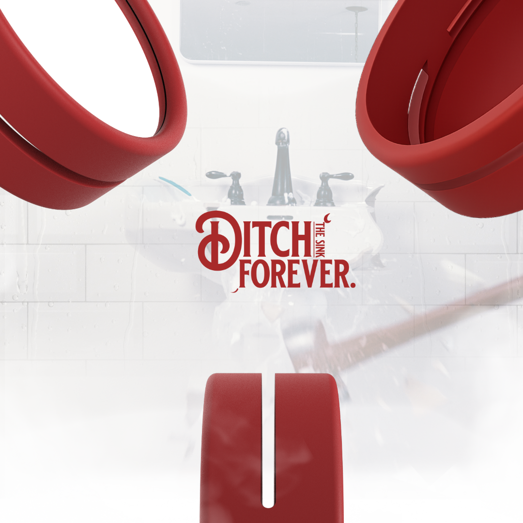 Pocket Size Keister - Shower Shaving Mirror -  Anti Fog, Anti Scratch, - Fits Tall Shaving Cream Gel Cans & Small Tubes