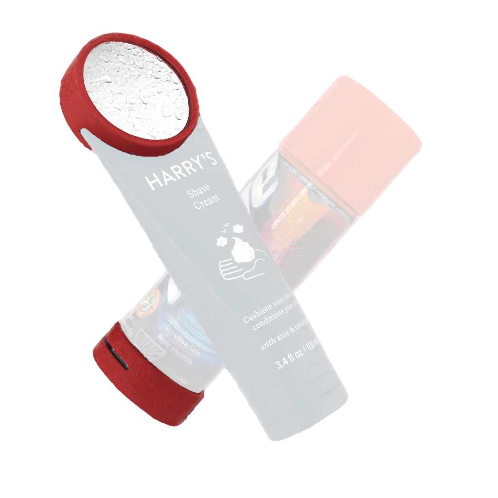 Pocket Size Keister - Shower Shaving Mirror -  Anti Fog, Anti Scratch, - Fits Tall Shaving Cream Gel Cans & Small Tubes