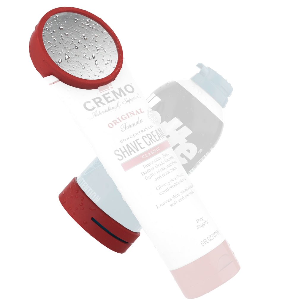 Original Size Keister- Shower Shaving Mirror - Anti Fog, Anti Scratch, - Fits Large Shaving Cream Cans & Tubes